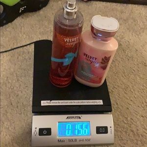 Velvet Sugar fragrance spray/lotion bundle